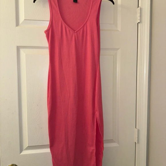 Pink Ribbed SHEIN Dress! - Picture 3 of 4